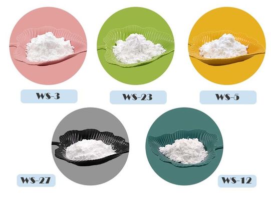 buy White Crystal PG VG Soluble WS-23 Cooling Agent 99% Purity online manufacturer