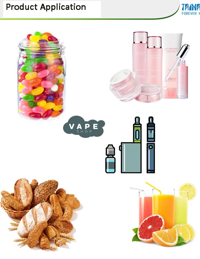high concentrate fruit flavors production application
