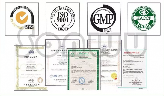 Cooling agent Certificate