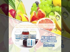 ISO 7 Cleanroom Manufacturing Process Dark Yellow Fruit Vape Flavor for Vaping Experience and Satisfaction
